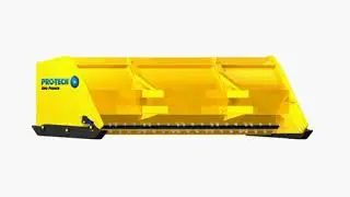 Steel Edge Sno Pusher - Backhoe Model