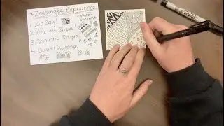 Zentangle Guided Experience