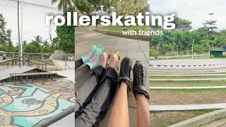 SKATE VLOG 🛼 rollerskating with friends at Kidapawan eco park & Doña Vicenta park