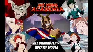 All Character Special Moves | My Hero One's Justice