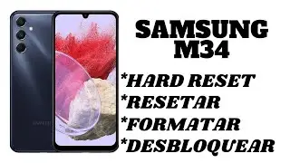 Dr.Celular - Samsung M34 - Hard Reset - Resetar - Formatar - Desbloquear