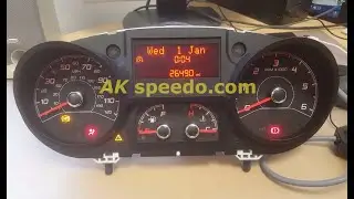 Fiat Ducato Speedometer LCD Pixel repair 2017-2021 New Gen