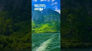 Beautiful village Hallstatt Austria #village #beautiful #mountains #shorts #viral #youtubeshorts