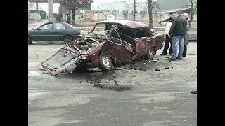 САМЫЕ ЖЕСТОКИЕ АВАРИИ ВАЗ 2107