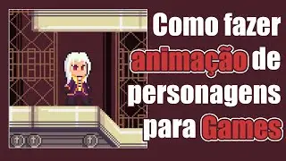 Aprenda a fazer pixel art 5# - Proceso de animação para personagens.