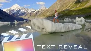 How to | Text Reveal | Final Cut Pro X