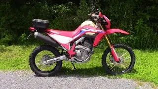 Grant trail to Benezette on the CRF300L