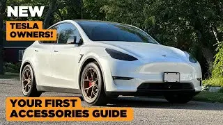 A Guide to your FIRST Tesla Model Y Accessories #tesla #2023