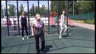 Аэробика. Мамбо и поворот