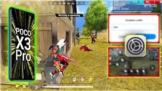 Perfect Headshot On Mobile Best setting + Hud + Sensitivity + Dpi⚙️|| Poco X3 Pro📲