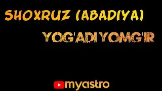 Shoxruz - Yog'adi yomg'ir #text #lyrics #lyricsmusic #musiclyrics #lyricvideo #strange maydalab tun