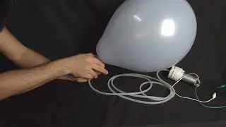 mini vacuum pump test load & test pump with balloon challenge