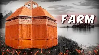 The FARM - Solo - Double Bunker - Stacked Floors - Oil Refinary - 24+ Rockets / Rust Base Design