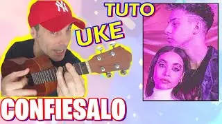 COMO Tocar💃 CONFIESALO de MARIA BECERRA ( UKELELE ) RUSHERKING, Acordes y RITMICA, Tutorial FACIL