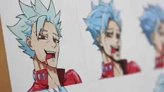Drawing Ban in Different Anime Styles