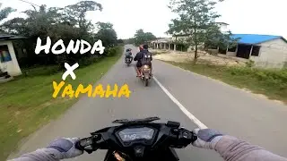 TOURING BERSAMA YAMAHA ‼️#yamaha #honda #vario #jupitermx
