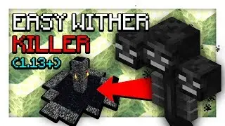 EASY Wither Killer with END PORTAL (1.13 - 1.14) (READ DESCRIPTION)