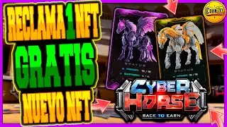 🚨 RECLAMA 1 NFT GRATIS EN CYBER HORSE ➡️ NUEVO JUEGO NFT