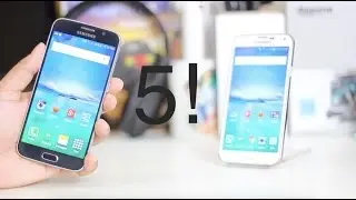 5 Reasons Why Samsung Galaxy S6 is Better than Samsung Galaxy S5