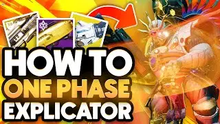 HOW TO ONE PHASE EXPLICATOR | Root of Nightmares DPS Strat | Destiny 2 Lightfall