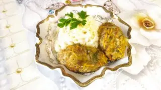 Вкусный ужин на Ифтар из фарша с овощами в духовке