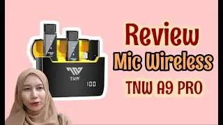 Review Mic Wireless 300 ribuan TNW A9 Pro