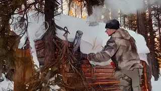 Установил ПЕЧЬ в Лесной Хижине за один день