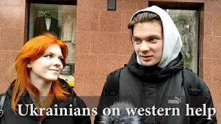 Are Ukrainians happy with the Western aid?