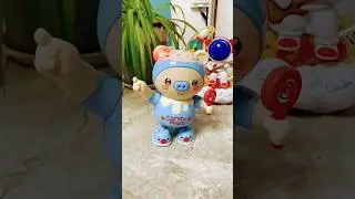 Cute Baby Toy Showcase: Dancing Candy Pig with Lights & Melodies