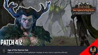 KING IN THE WOODS Update 4.2 | Wood Elves Legendary Achievement | Total War Warhammer 3