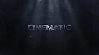 Cinematic Title Animation In After Effects Tutorial