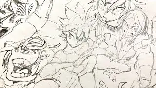 Drawing Anime Anatomy - Sketchbook Practice