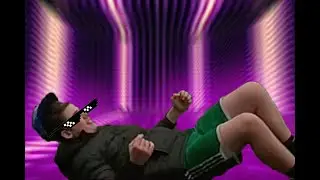 Stuntman falls and hurts himself remix