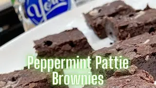 York PEPPERMINT Pattie Brownies:  The Mintiest Recipe Ever