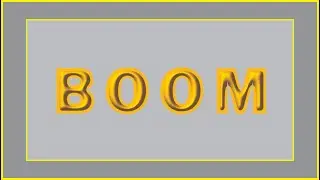 How You Can Change Shape Text Boom And Others In Corel Draw Tutorial | Hassan Jee Tech