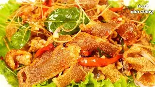 Tổng hợp các món chế biến từ DA HEO
