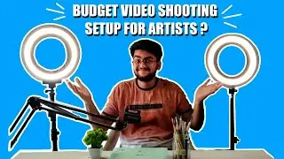 My Setup to Shoot  ART Videos and Reels. Budget Setup for Artists?🤑🤑 