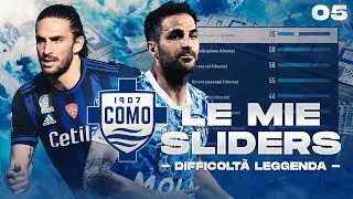 LE MIE SLIDERS PER MIGLIORARE IL GAMEPLAY!! - TORREGROSSA COME HAALAND! EUROGOL DI FABREGAS!! [#5]