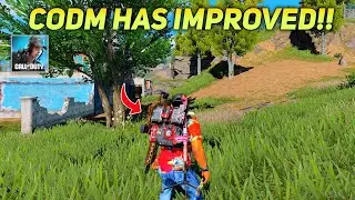CALL OF DUTY MOBILE HAS IMPROVED ALOT | WARZONE MOBILE PLAYER TRIES COD MOBILE
