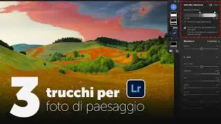 3 Trucchi con l'IA per migliorare foto di paesaggio || Lightroom Tutorial