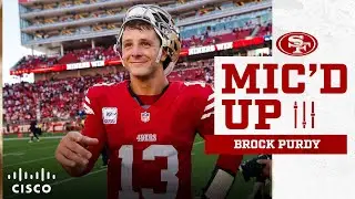 Mic'd Up: Brock Purdy Leads the Charge vs. the Patriots | 49ers