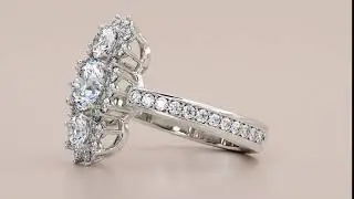 Ring - Jewelry animation - Catalog style - Template 006