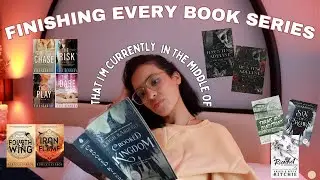 finishing EVERY book series i'm currently in the middle of! pt. 2 ~weekly reading vlog 2024~