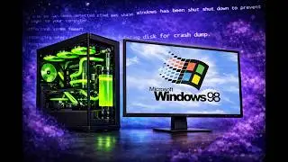Установится ли Windows 98 на Настоящий Современный ПК в 2024?