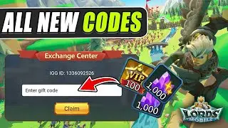NEW LORDS MOBILE CODES 2025 - LORDS MOBILE NEW EVENTS - LORDS MOBILE REDEEM CODE ANDROID GAME