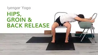 Hips, Groin & Back Release--Iyengar Yoga with Kathy Cook