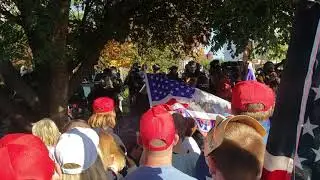 PATRIOTS VS ANTIFA. MARCH IN WDC 11/15/20