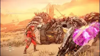 Horizon Forbidden West_Boltblaster and big SNAKE