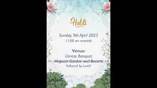 Wedding Invitation SR- 26| Best Wedding Invitation | SR Visual Magics | India |