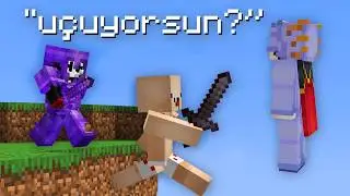 ÇOCUKLARA Özel Minecraft Sunucusunda HİLE KULLANDIM
